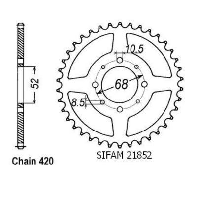 Rozeta pro Suzuki 21852CZ47